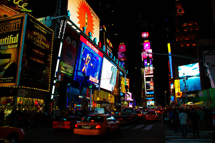 Times Square Photograph by Dylan Stinson - Fine Art America