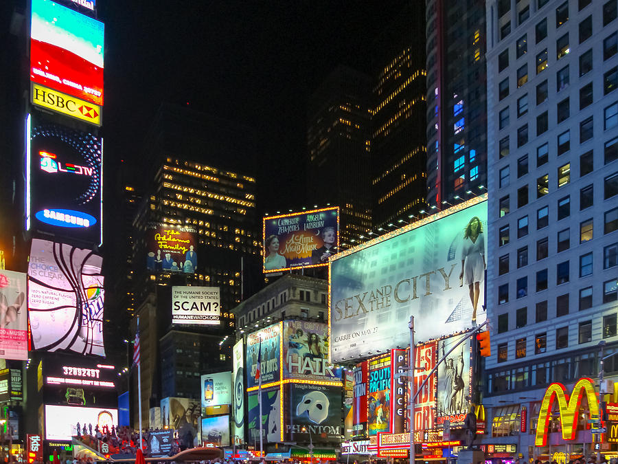 Times Square in 2010 Photograph by Alexandre Martins - Pixels