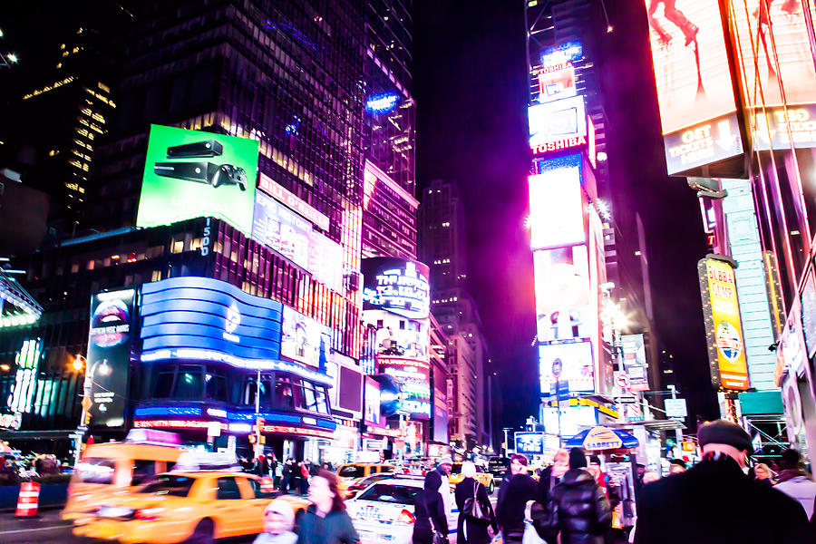 Times Square Photograph by Jennifer Lycke - Fine Art America