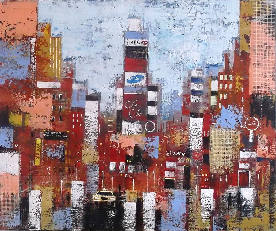 Times Square Painting by Lee McCarthy - Fine Art America