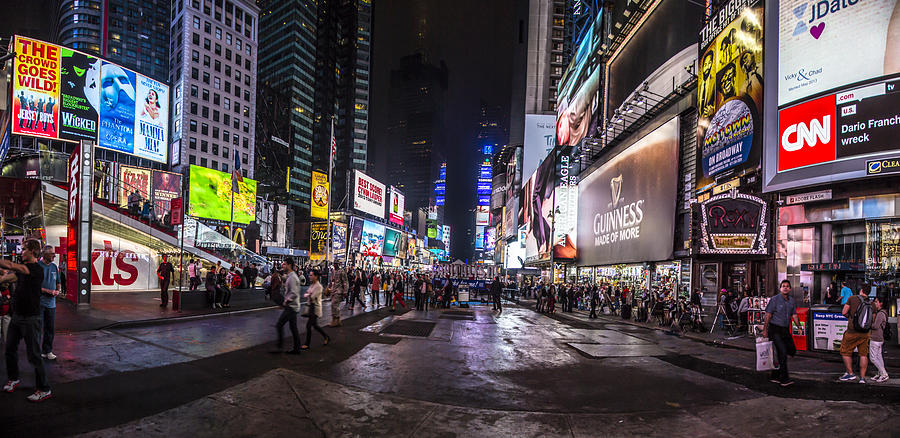 Times Square NYC Photograph by John McGraw