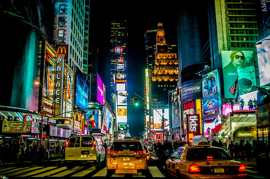 New York City Photograph - Times Square NYC by Johnny Lam