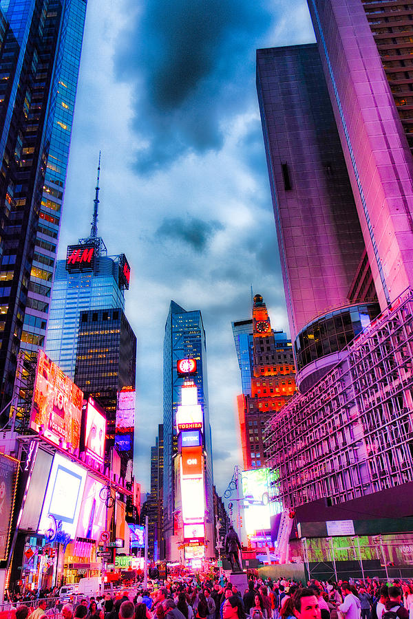 Times Square South V Photograph by Robert Meyers-Lussier