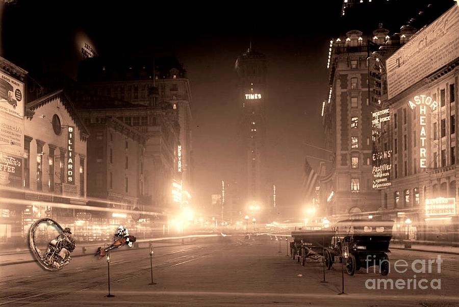 TimeSquare 1911 Reloaded Photograph by HELGE Art Gallery