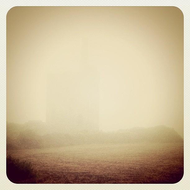 Tin Mine In The Mist Photograph by Bob Cooper