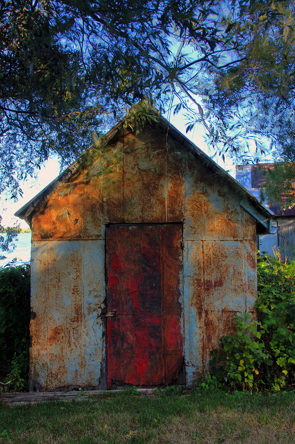 Tin Shed 1 Photograph by Jim Vance