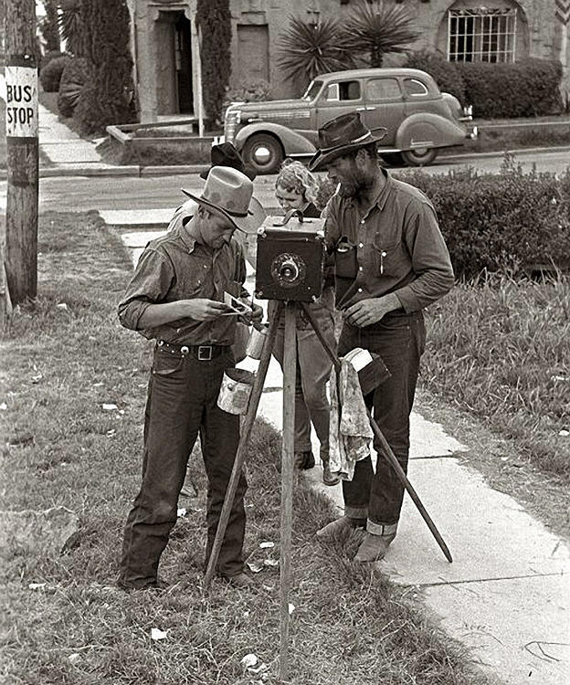 Tintype cowboy photographer 1939-2014 Photograph by David Lee Guss