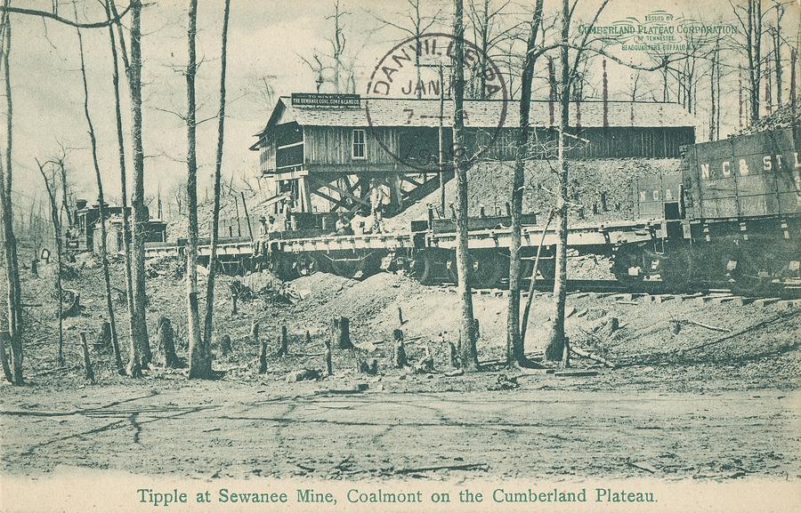 Tipple At Sewanee Mine Coalmont On The Cumberland Plateau Grundy