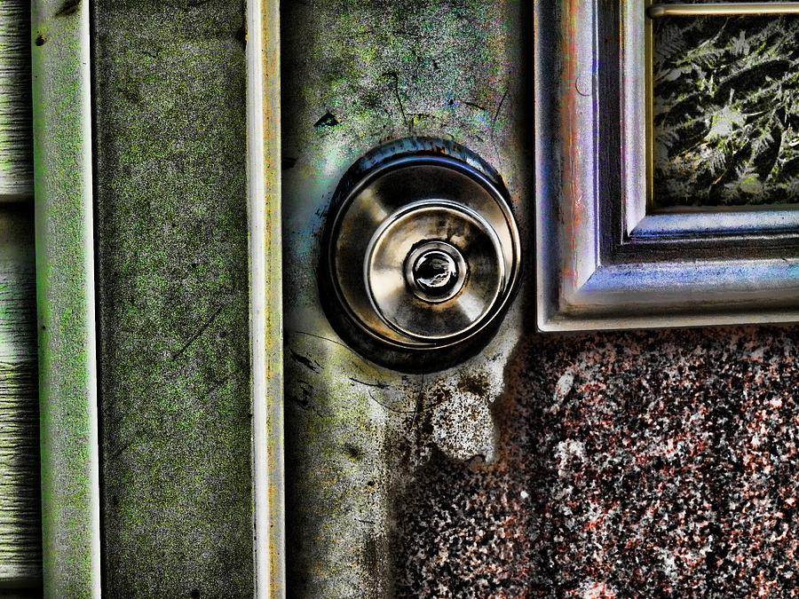 Tired old Door Photograph by Robert Rhoads