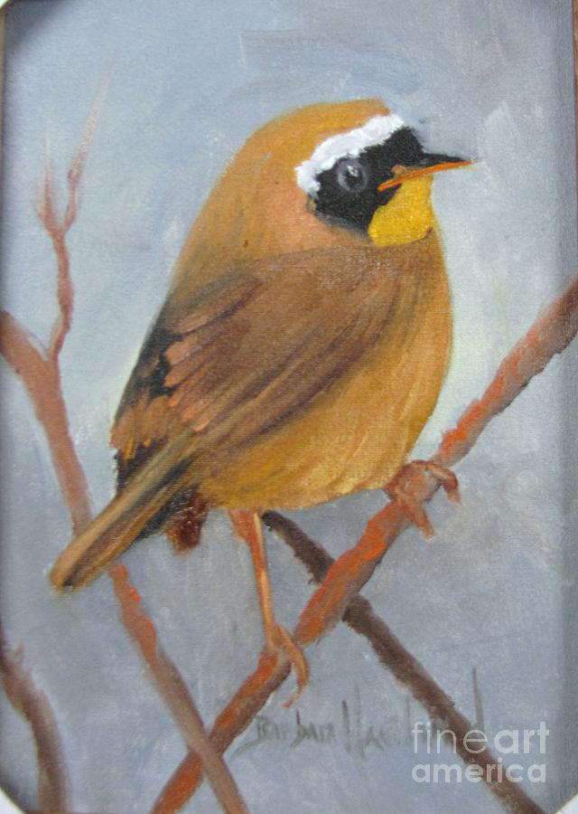 TIT bird Painting by Barbara Haviland