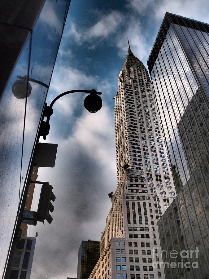 Titan of 42nd Street - The Majestic Chrysler Building Photograph by Miriam Danar