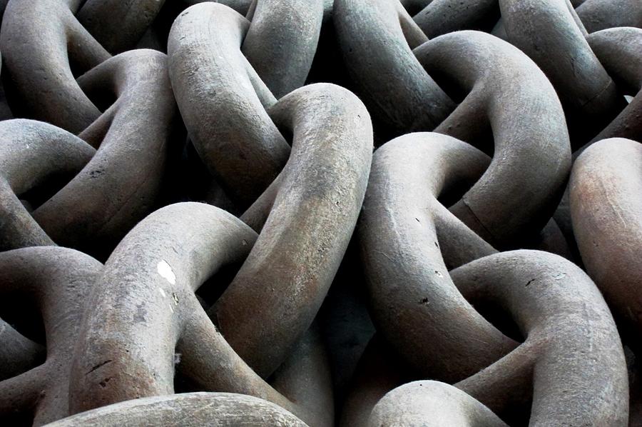 Titanic Anchor Chain 3 Photograph by Teresa Ruiz Pixels
