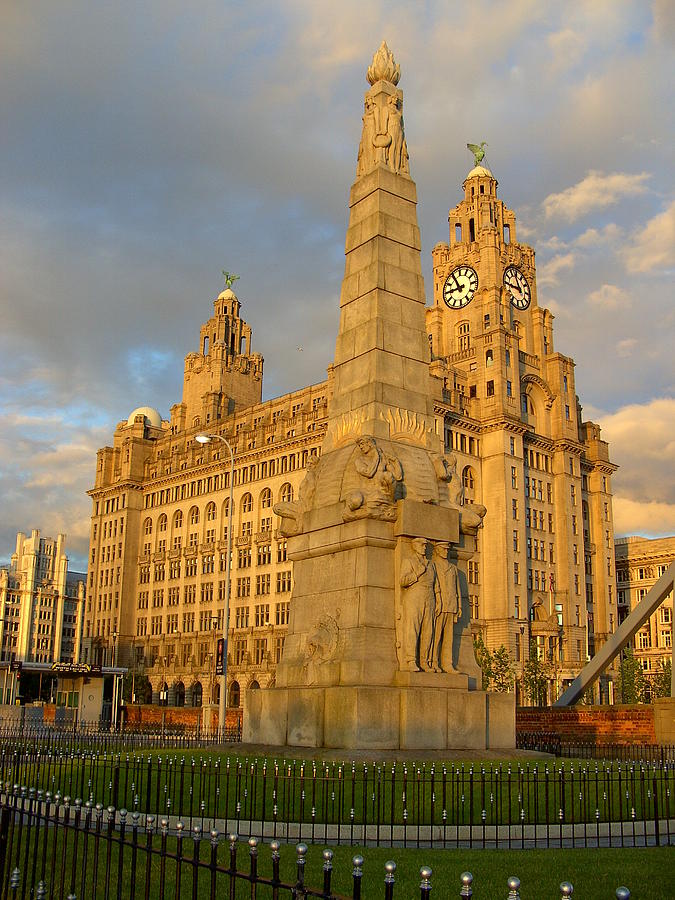 Titanic Memorial Liverpool UK Photograph by Steve Kearns