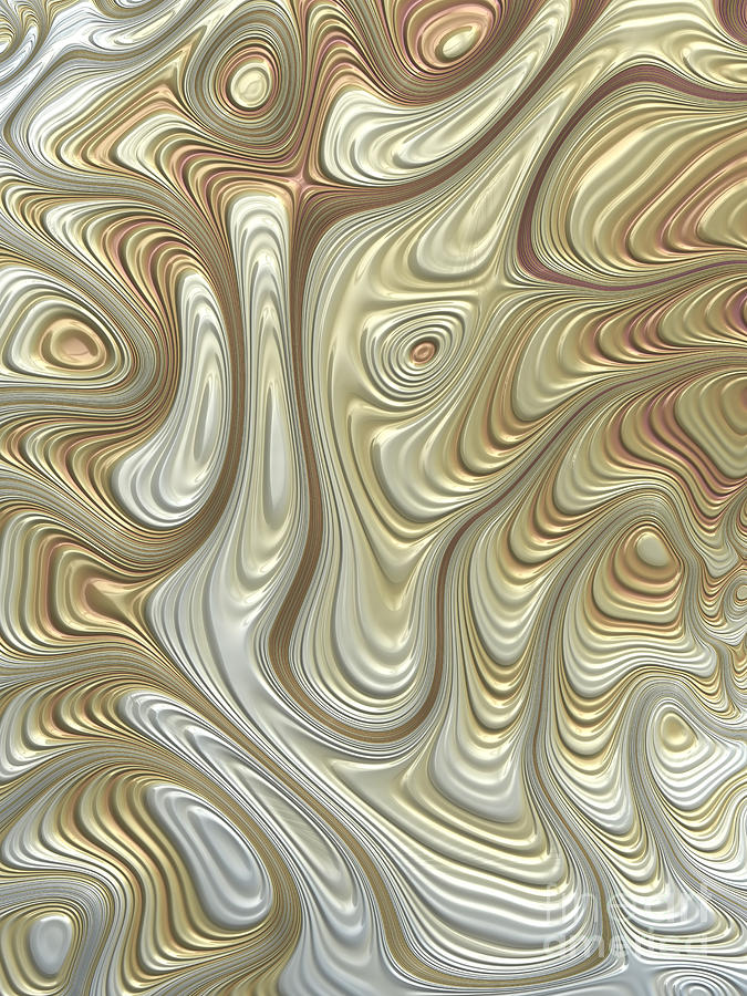 Titanium Flow Digital Art