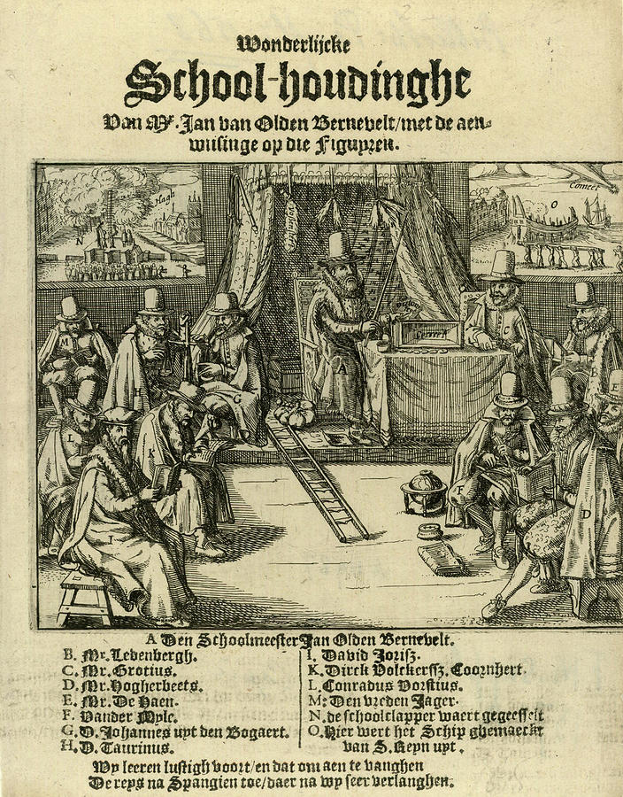 Tuition Drawing - Title Print Of The Pamphlet In 1618 by Litz Collection