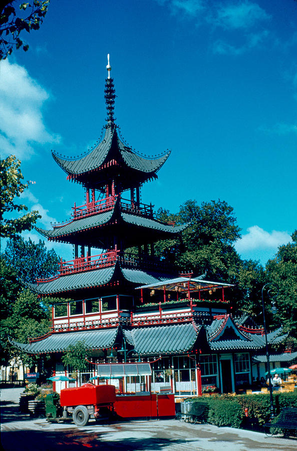 Tivoli Photograph - Tivoli Pagoda 1953 by Cumberland Warden Tivoli Photograph - Tivoli Pagoda 1953 by Cumberland Warden
