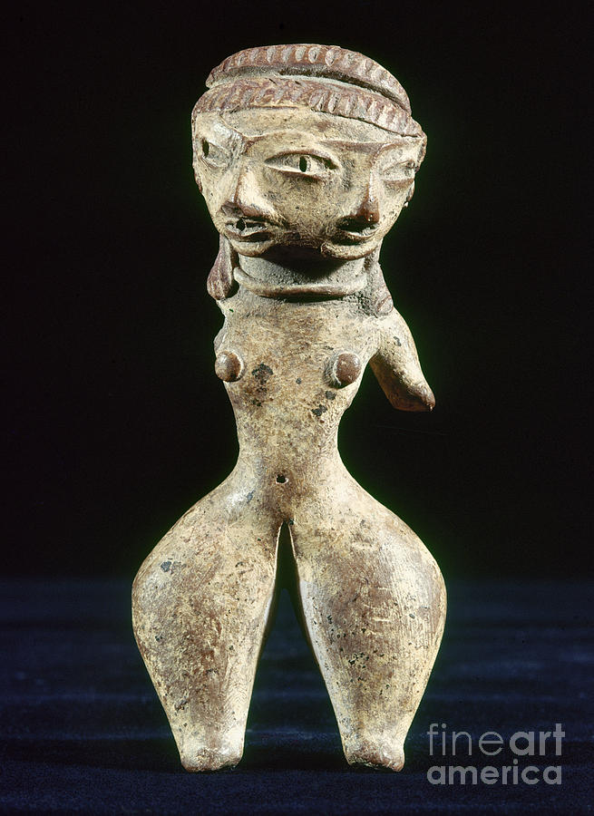 Tlatilco - Figure Photograph by Granger