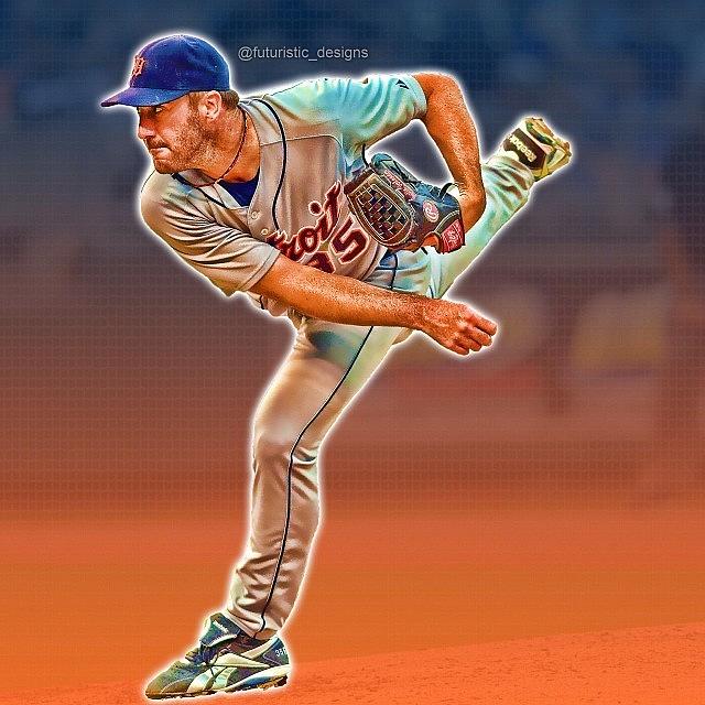 To All The #justinverlander Fans! Here Photograph by Futuristic Designs