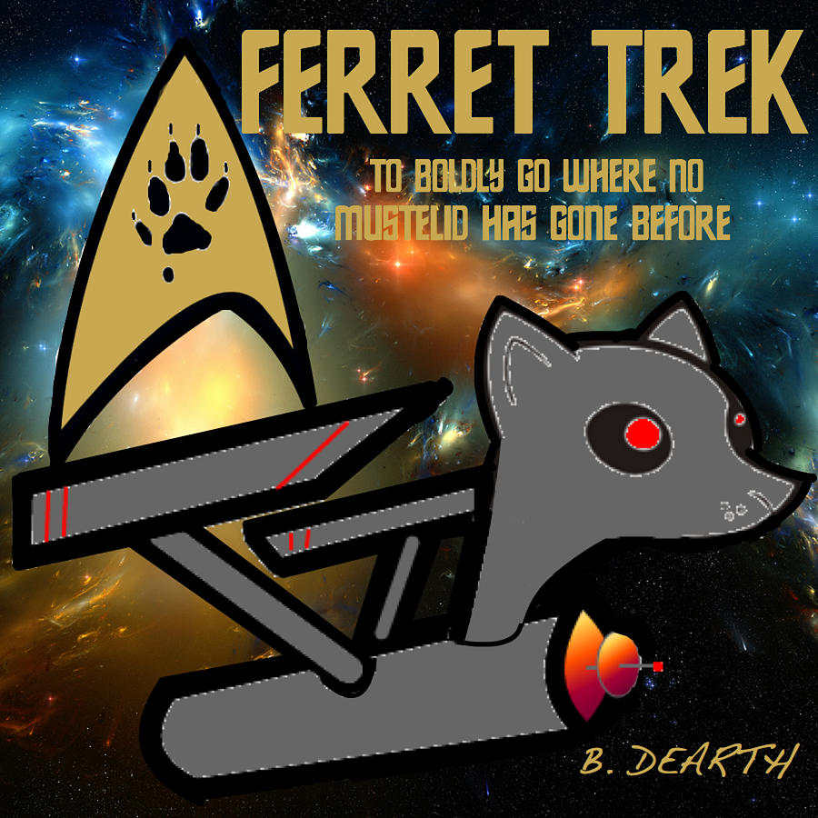 Star Trek Digital Art - To Boldly Go by Brian Dearth
