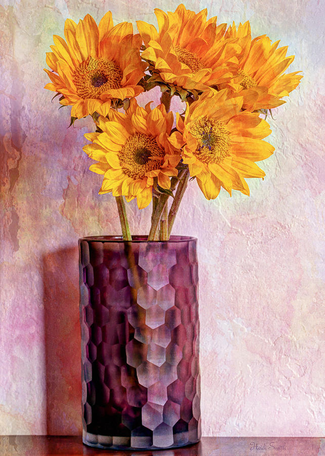 Sunflower Photograph - To Brighten Someones Day by Heidi Smith