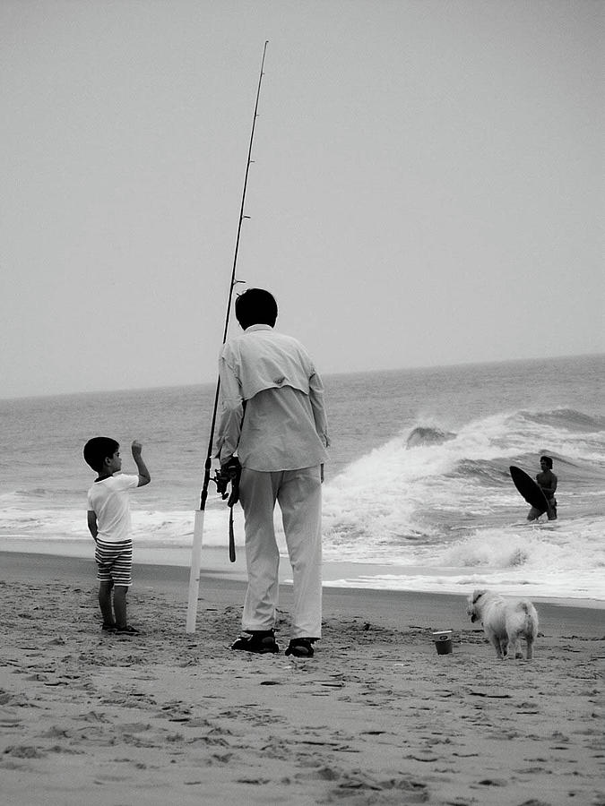 To Fish Or Surf That Is The Question Photograph by Trish Tritz