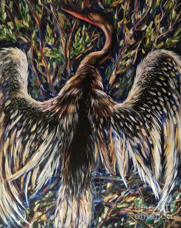 To Fly Painting by Karen  Ferrand Carroll