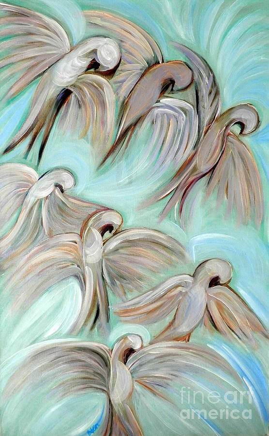 To fly Painting by Barbara Leigh Art
