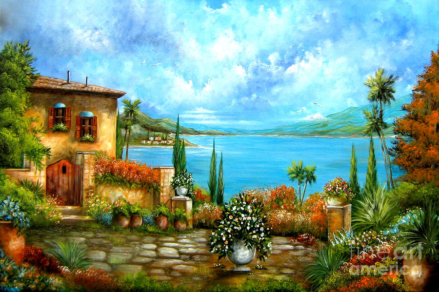 Tuscany  Painting by Bella Apollonia