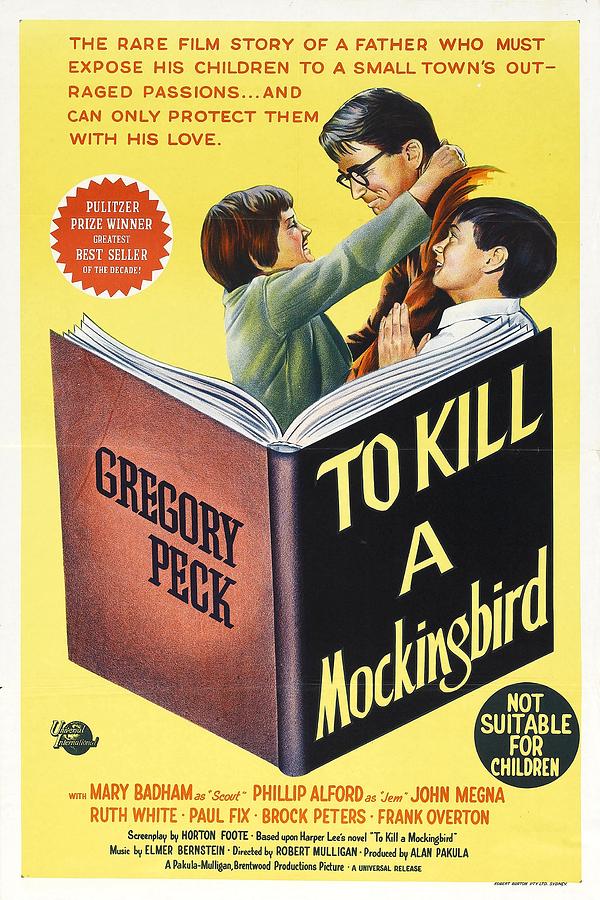 Gregory Peck Photograph - To Kill a Mockingbird -  1962 by Georgia Clare