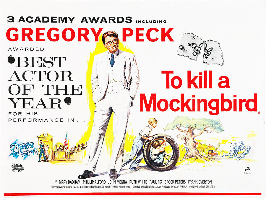 To Kill A Mockingbird, Center Gregory Photograph by Everett To Kill A Mockingbird, Center Gregory Photograph by Everett