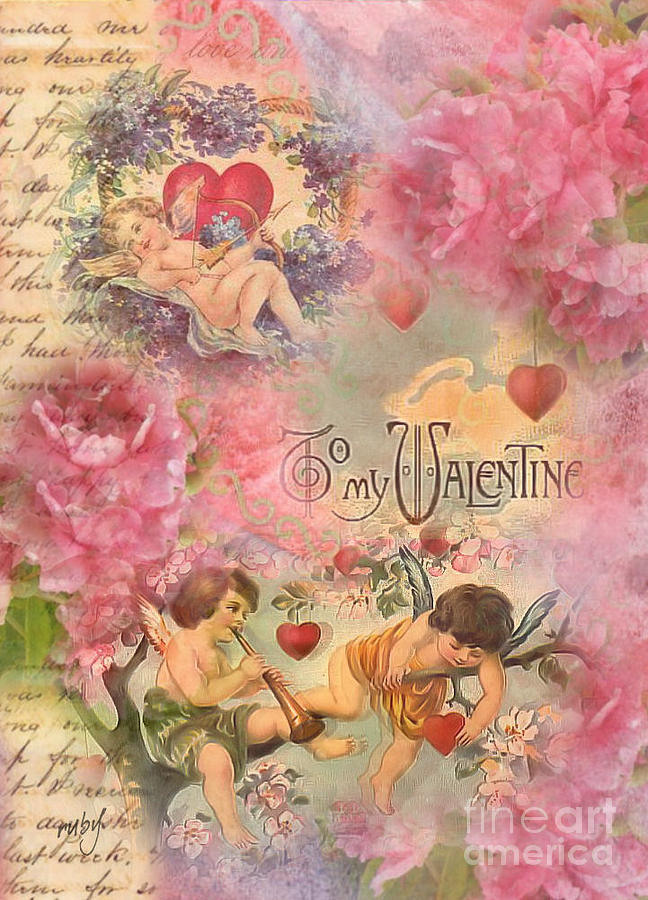 To My Valentine Digital Art by Ruby Cross