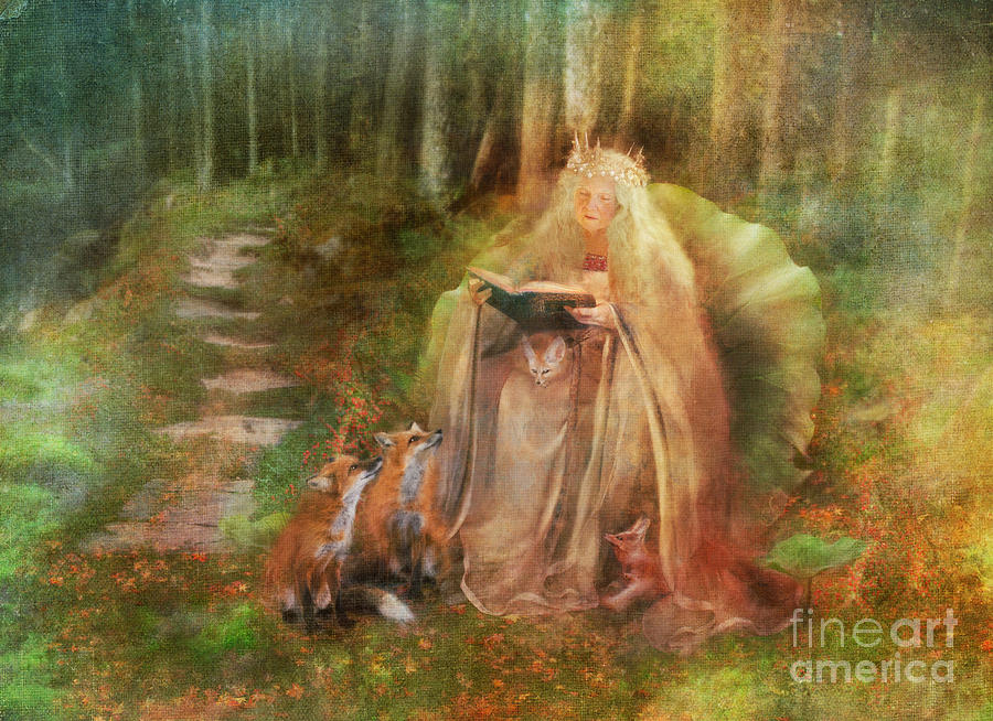 Queen Digital Art - To Spin a Tale by MGL Meiklejohn Graphics Licensing