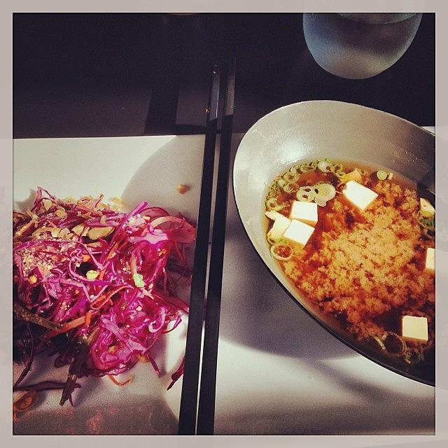 Taoyuan Photograph - To Start. Asian Slaw And Miso Soup by B Saw