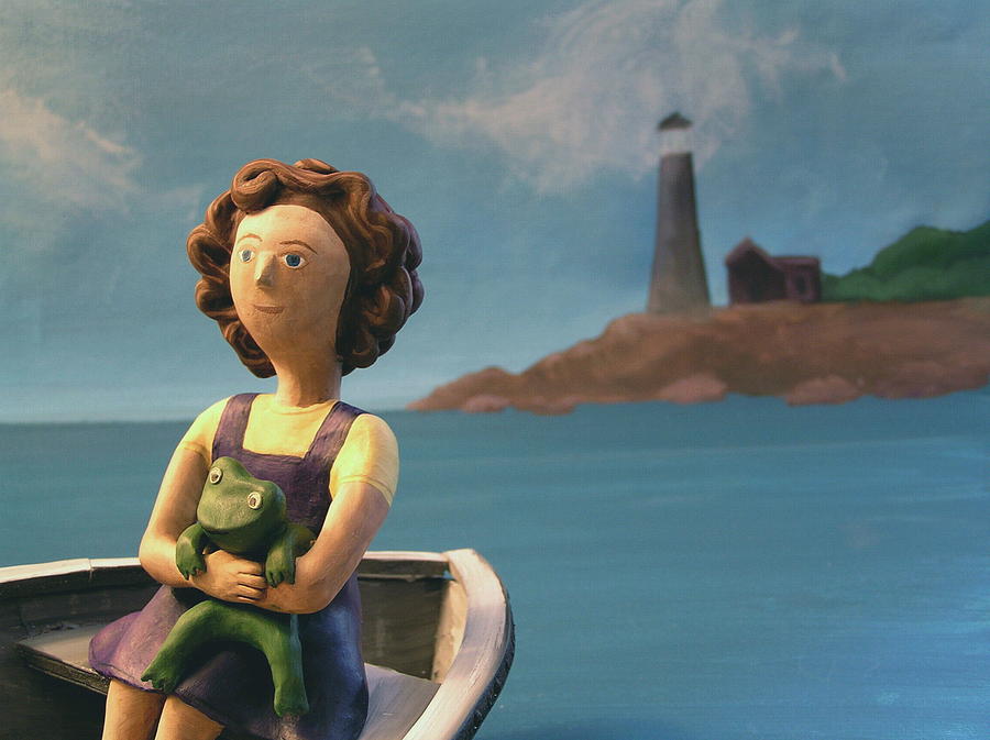 Girl Photograph - To the Lighthouse by Jennifer Montgomery Girl Photograph - To the Lighthouse by Jennifer Montgomery