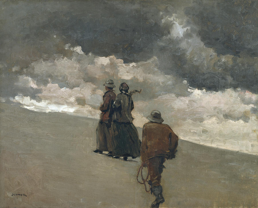 Winslow Homer Painting - To The Rescue by Celestial Images