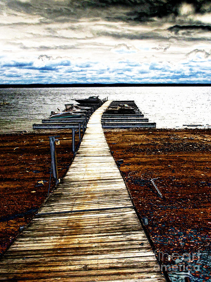 Fall Photograph - To the sea by Anne Ferguson