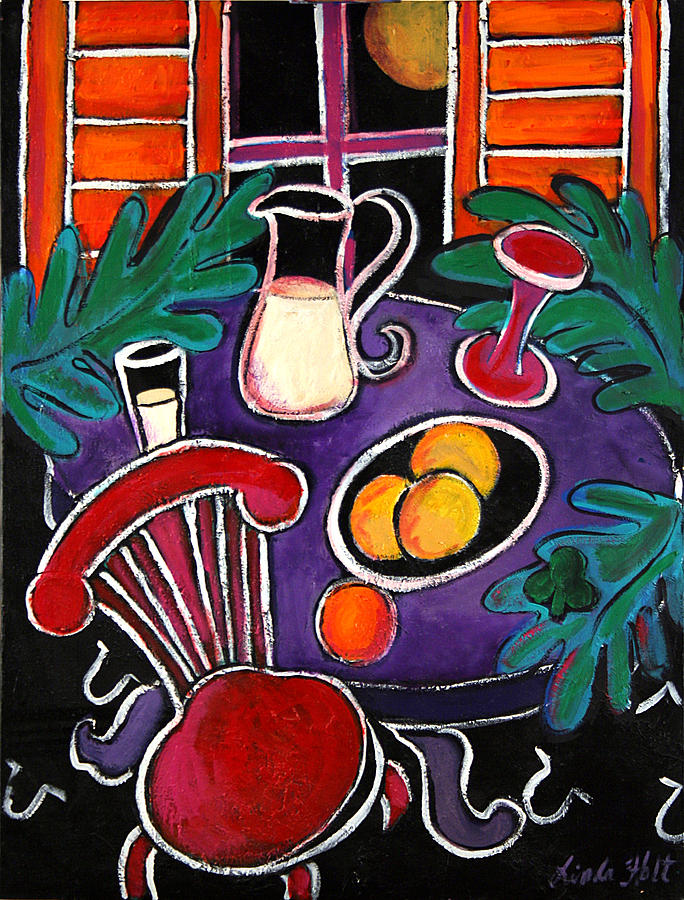 To Your Health 2 Painting by Linda Holt