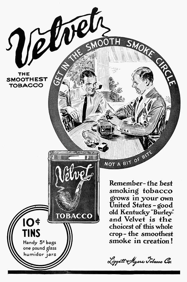 Tobacco Ad, 1913 Drawing by Granger Tobacco Ad, 1913 Drawing by Granger