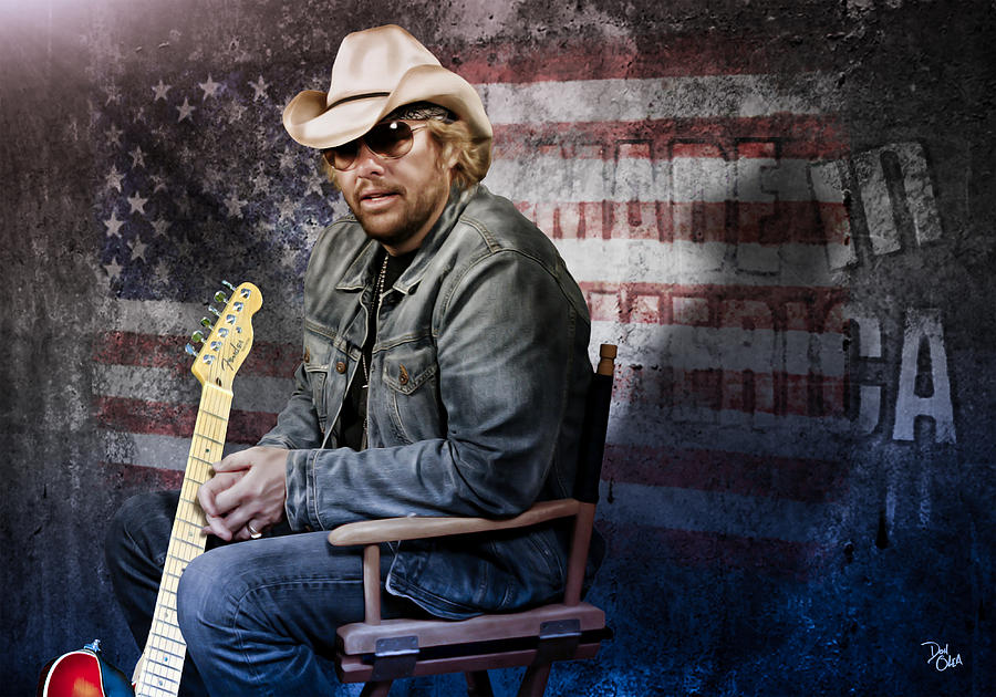Toby Keith Photograph by Don Olea