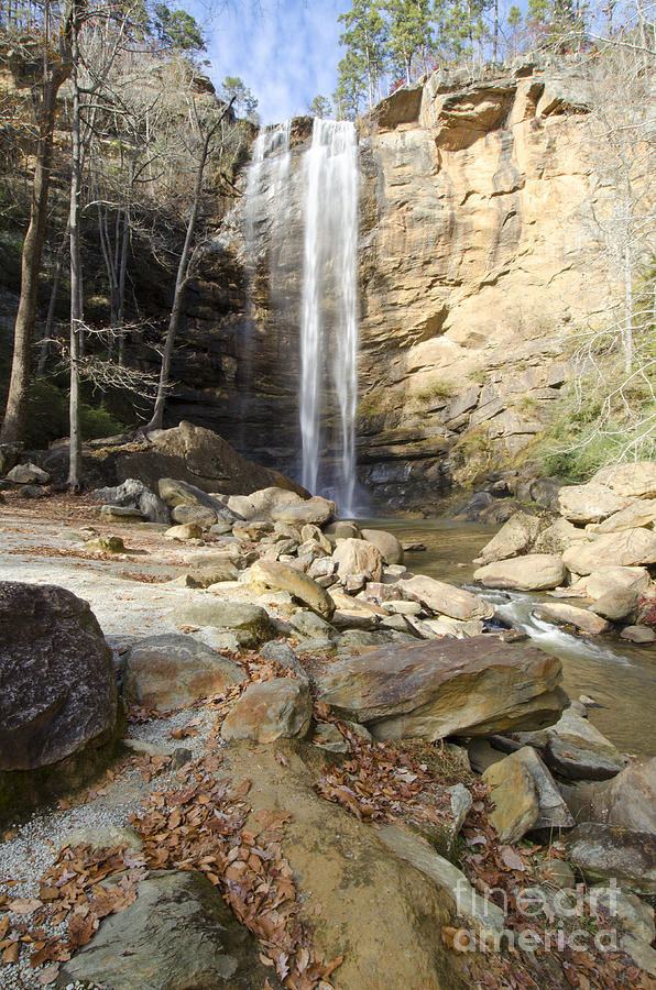 Autumn Photograph - Toccoa Falls In Autumn by Debra Johnson Autumn Photograph - Toccoa Falls In Autumn by Debra Johnson