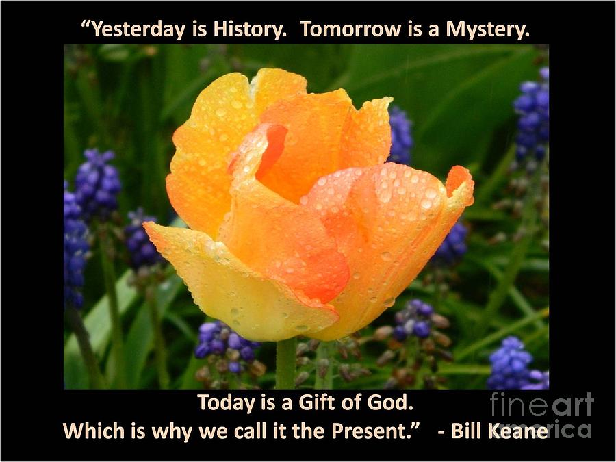 Today is a gift of God Photograph by Gallery Of Hope 