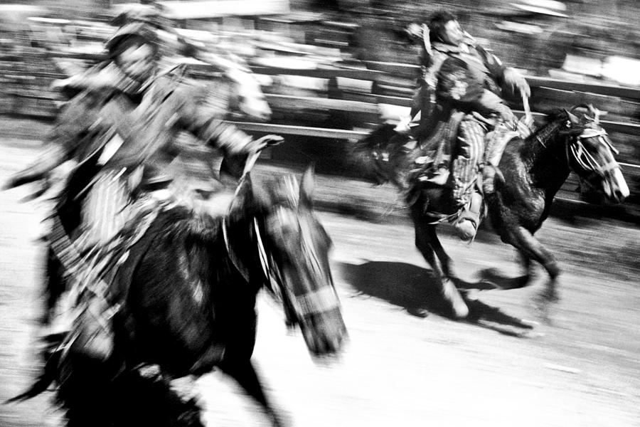 Todos Santos horse race #2 Photograph by Neil Pankler