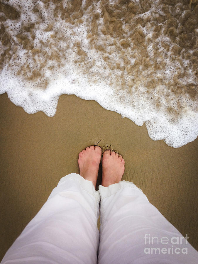 Toes in the Sand Photograph by Diane Diederich