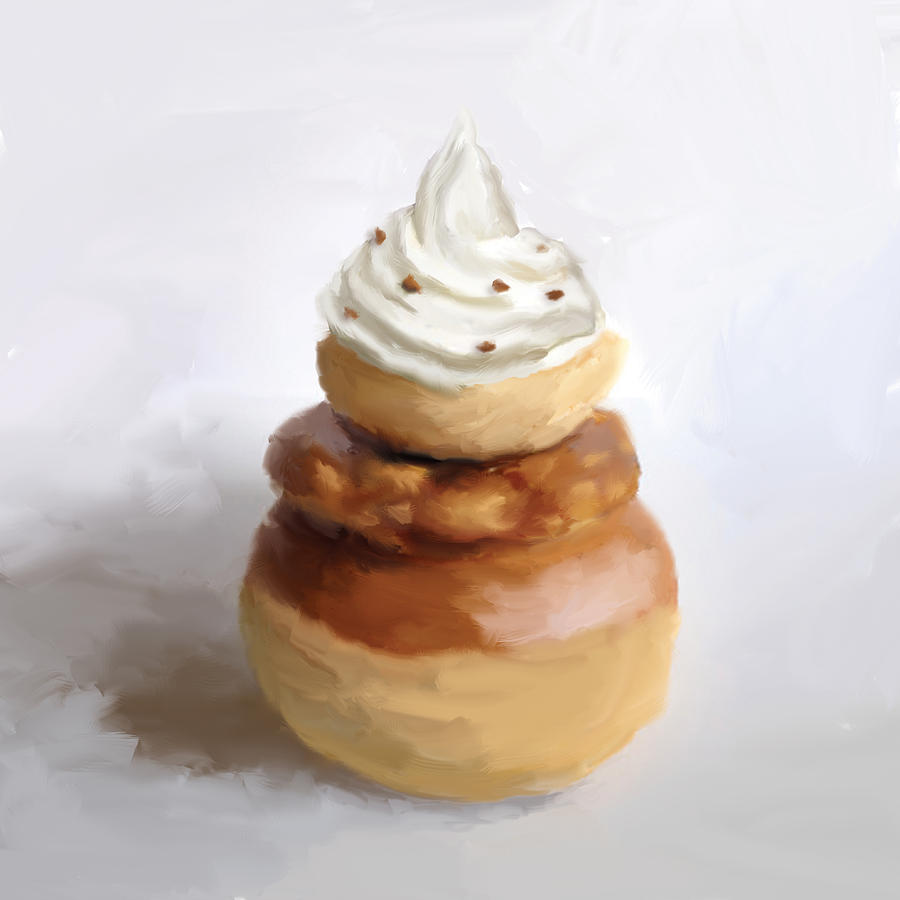 Toffee religieuse Painting by Sylvie PERRIN - Fine Art America