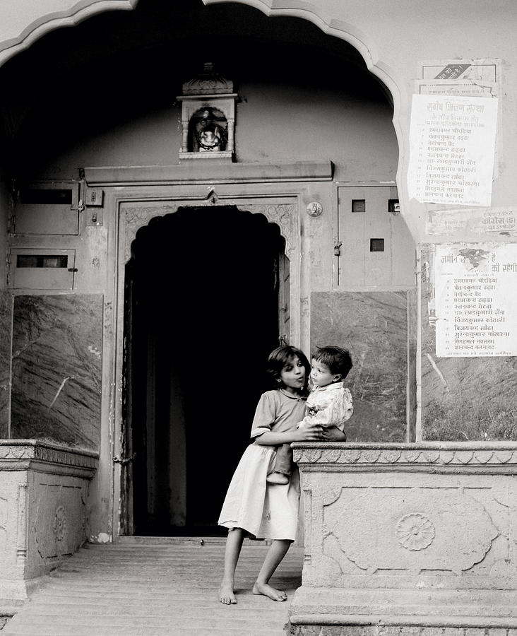Togetherness In Jaipur Photograph by Shaun Higson