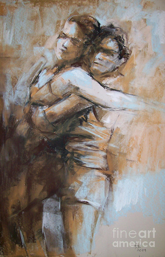 Figurative Painting - Toil by Tina Siddiqui Figurative Painting - Toil by Tina Siddiqui
