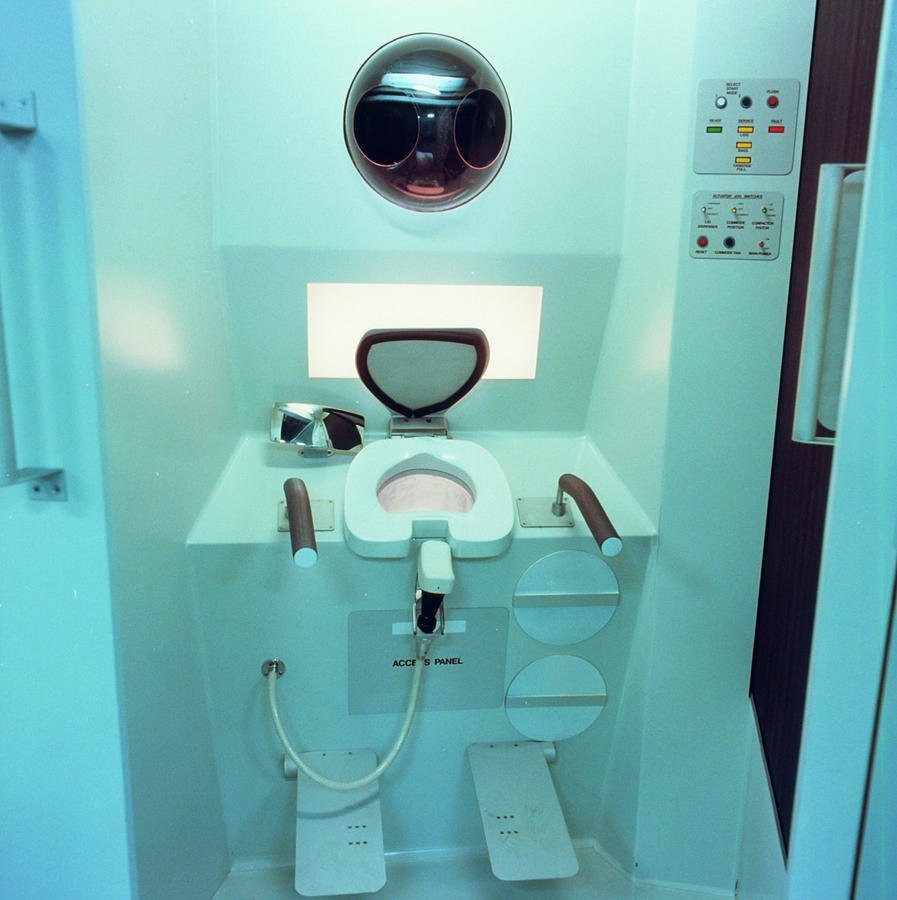 Toilet Designed For The Us Space Station Photograph by Nasa/science Photo Library