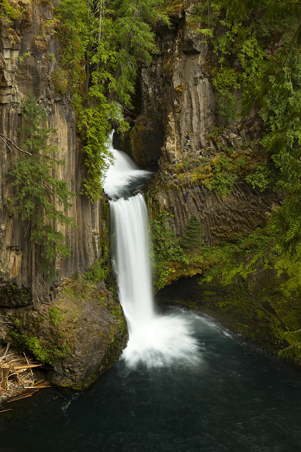 Nature Photograph - Tokettee Falls 1  by John Brueske