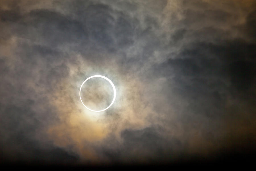 Tokyo Annular Solar Eclipse 2012 Photograph by Alexandre Tremblot De La Croix