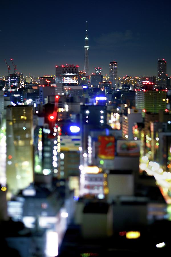 Tokyo At Night Photograph by Vladimir Zakharov